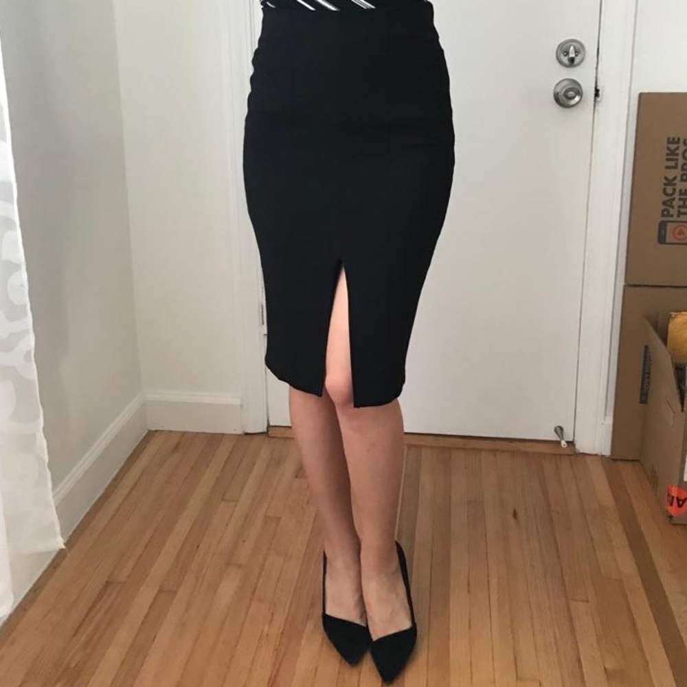 Black Pencil Skirt